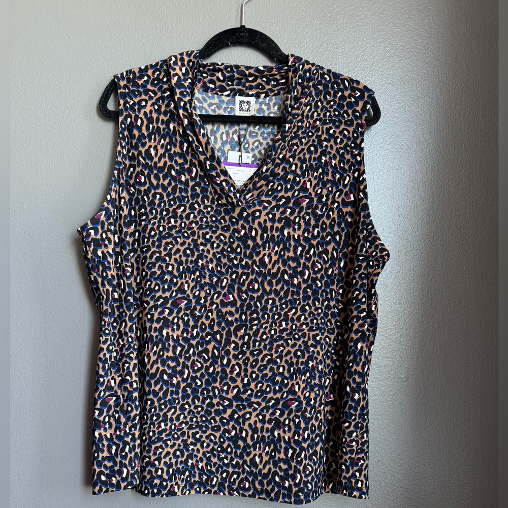 Anne Klein Blouse, NWT, Size 2X